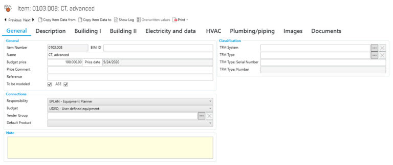 How to create a Building Program in a database – Bim Corner