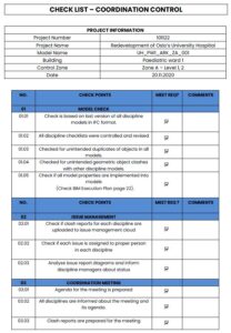 Checklist - Secret Weapon Of Bim Coordinator – Bim Corner