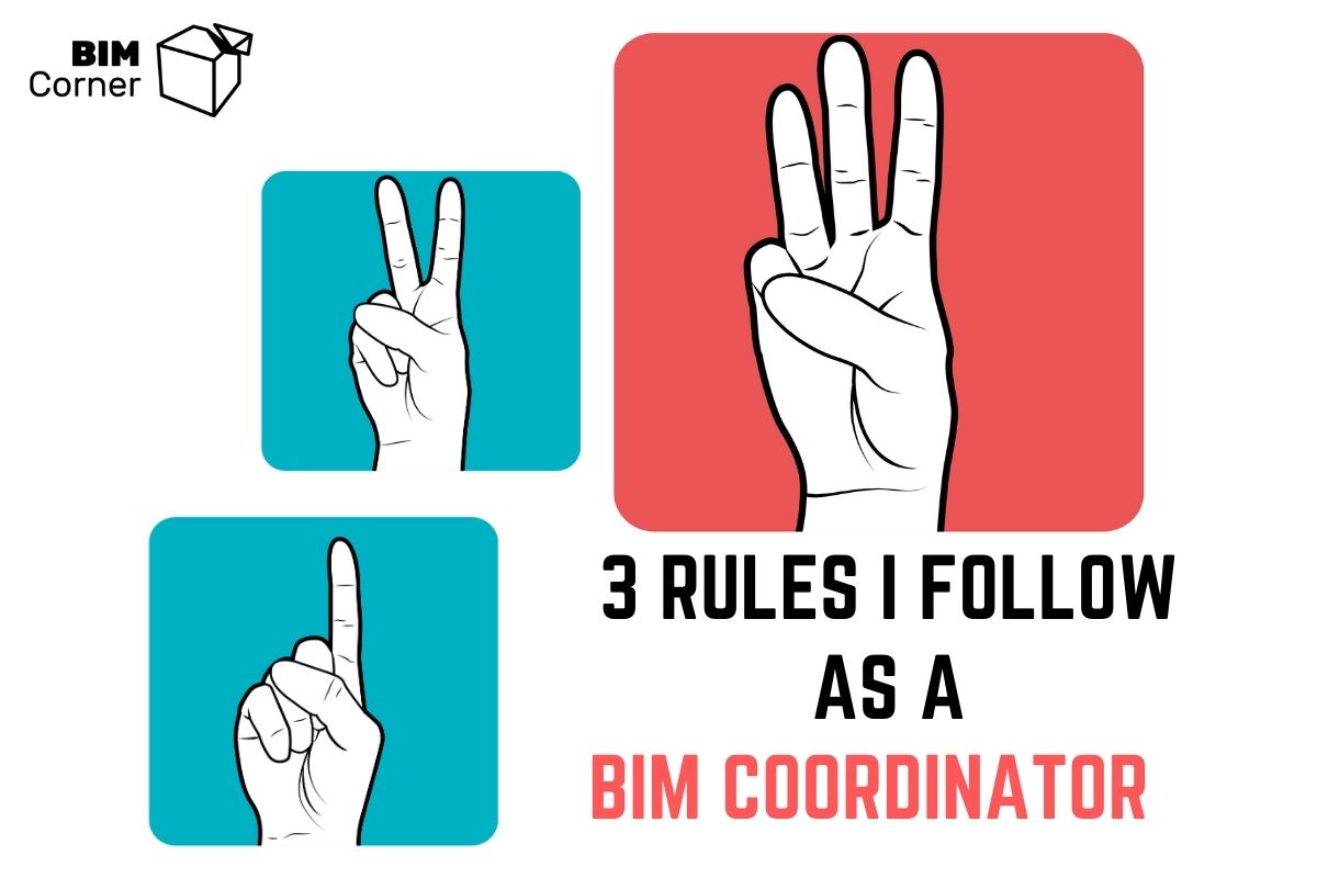 3 rules of BIM Coordinator