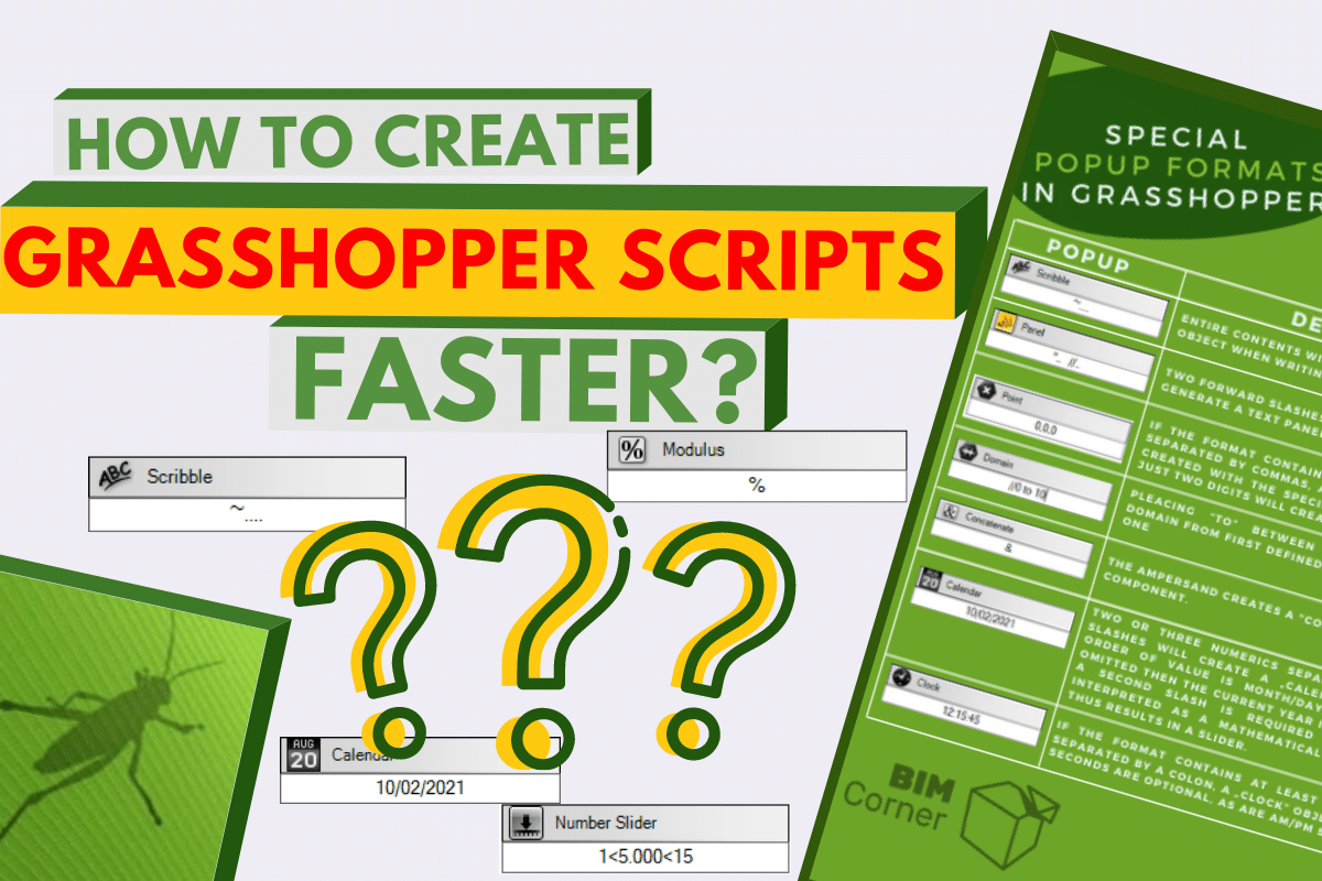 Faster scripts in Grasshopper