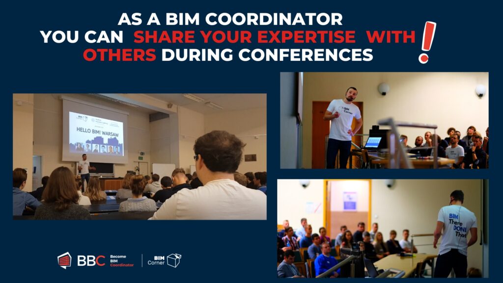 Sharing knowledge during BIM events