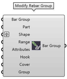 Modify rebar group