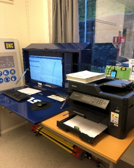 BIM Station with printer