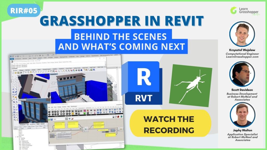 grasshopper in revit what's new
