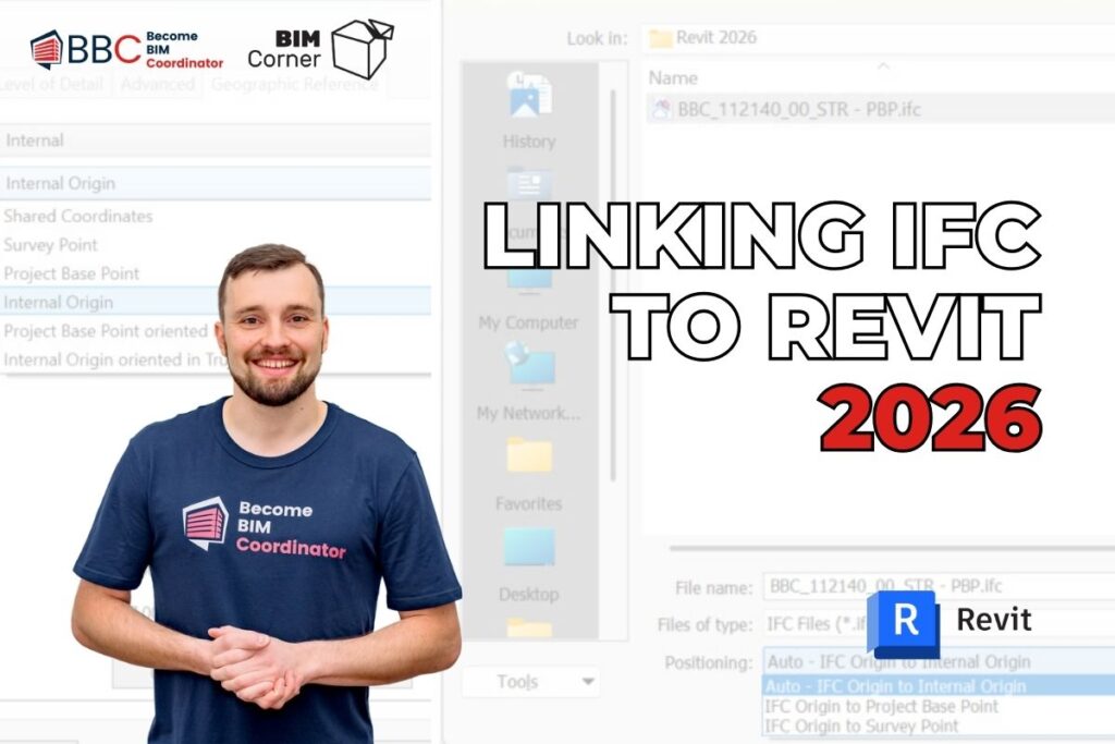Linking IFC to Revit 2026