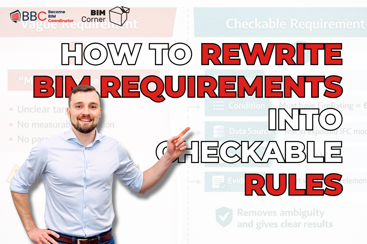 How To Rewrite BIM Requirements Into Checkable Rules