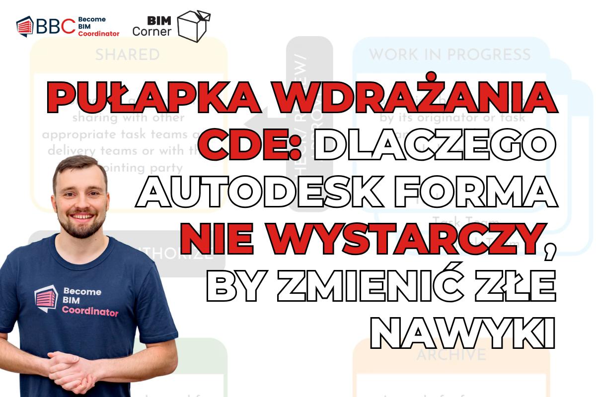 Pułapka Wdrażania CDE Dlaczego Autodesk Forma Nie Wystarczy, By Przełamać Złe Nawyki