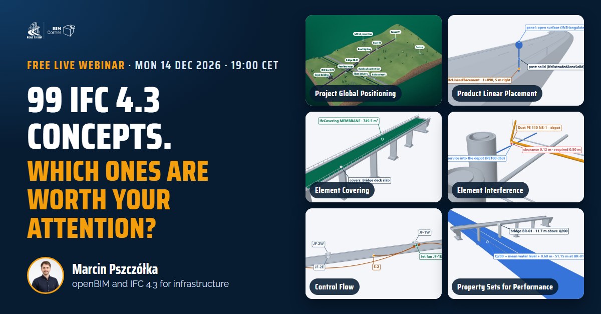 Free live webinar: 99 IFC 4.3 concepts
